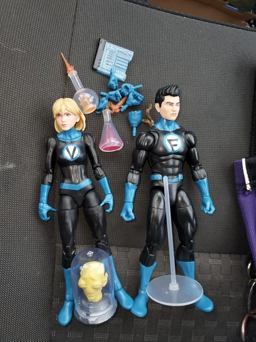 Marvel Legends FRANKLIN & VALERIA RICHARDS Fantastic Four F4 2-Pack IN STOCK Cover