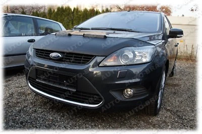 Sujetador para Ford Focus 2 Mk2 2008-2010 protección contra impactos de piedras capóbra máscara de coche tuning - Imagen 1 de 2