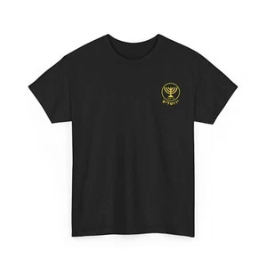Camiseta de fútbol Beitar Jerusalem para hombre camiseta de algodón pesado negra amarilla logotipo antiguo - Imagen 1 de 7