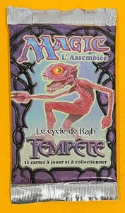 MTG TEMPEST Booster Pack (French) Sealed (OldManMTG 008-783) - Picture 1 of 2