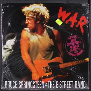 BRUCE SPRINGSTEEN: war / merry christmas baby / incident on 57th street CBS 12" - Picture 1 of 2