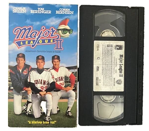 Major League 2 (1994), VHS Movie, Warner Home Video (1994), Sheen, CLE Indians - Picture 1 of 4