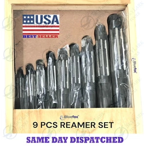 Adjustable Hand Reamers Set Of 9pcs A- I H4- H12 15/32" to 1 3/16" (11.9-30.16) - Picture 1 of 7