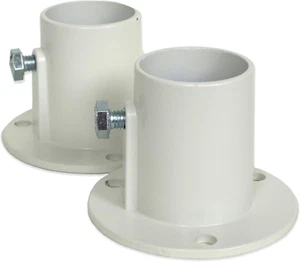 NE1228PR Aluminium Terrassenflansche für oberirdische Poolleiter - Paar - Bild 1 von 12