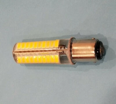 LED light bulb for sewing machines ~ Very Bright "WARM WHITE" see list below - Image 1 of 3