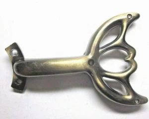 UF6 Ceiling Fan Paddle Bracket Arm 4-7/16" Width Dark Brass See Sketch 1 Vtg MCM - Picture 1 of 8
