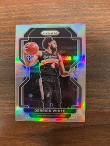 2021-22 Panini Prizm Derrick White Silver Prizm SSP #19 BOSTON CELTICS PLAYOFFS - Bild 1 von 2