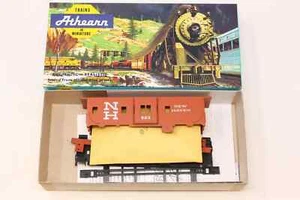 HO Athearn Blue Box 1290 Bay Window Caboose New Haven NH #523 unassembled Kit - Picture 1 of 2