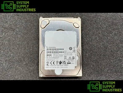 Toshiba 900GB 10K 12Gbps 128MB 2.5" SAS HDD AL15SEB09EQ - Image 1 of 3