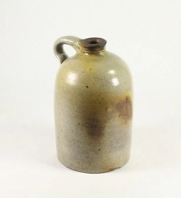 = Vaso botella jarra de gres siglo XIX, Nueva Inglaterra Foto 1 de 4