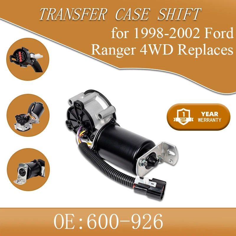 Motor de cambio de caja de transferencia para Ford Ranger 1998-2002 4x4 reemplaza 600-926. Foto 1 de 4