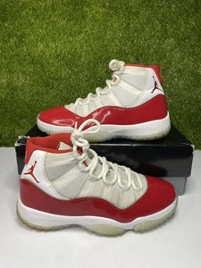 Air Jordan 11 Cherry Retro Size 9 Mens Red White Sneakers High 2022 CT8012-116 - Picture 1 of 13