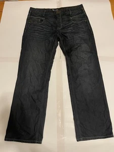 Marithe Francois Girbaud Jeans Herren Größe 40 Baggy Loose Wide Leg Preppy Y2K Blau - Bild 1 von 12
