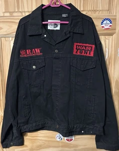 OFFICIAL RAW ZONE WWF WAR ZONE JACKET WRESTLING XL NEVER WORN RARE - Picture 1 of 6