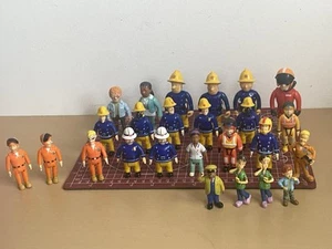Fireman Sam Figures x25 Bundle 2000's - Picture 1 of 8