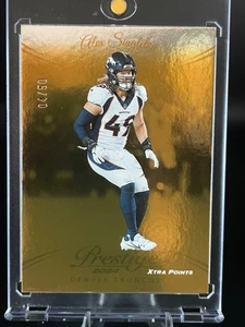 2024 Prestige ALEX SINGLETON #90 Xtra Points ORANGE Color Match #’d 04/50 - Picture 1 of 8