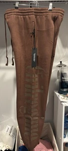 Joggers Civil Regime Roses de hormigón marrón talla mediana nuevos con etiquetas - Imagen 1 de 6