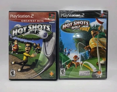 Hot Shots Golf 3 & 4 PS2 PlayStation 2 3 Is Complete Tested & 4 Is Sealed  - Image 1 of 4