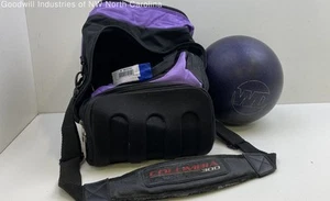 'Columbia 300 Bowlingkugel lila Glitzer mit Tragetasche - Bild 1 von 8