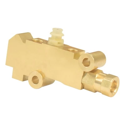 74-86 Jeep CJ5 CJ7 CJ8 4 Wheel Disc Brake Brass Proportioning Combination Valve - Image 1 of 4