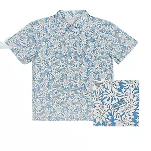 NEU 2023 Los Angeles Dodgers SGA Luau Night Blumenmuster hawaiianisches Aloha Shirt XL - Bild 1 von 3