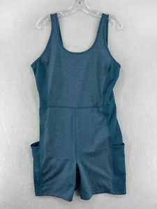 The North Face Women's Dune Sky One Piece Workout Yoga Bodysuit Size 2XL Blue - Picture 1 of 7