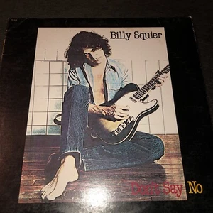 BILLY SQUIER DON'T SAY NO w/ original sleeve LP Vinyl Record Vintage Music Album - Picture 1 of 4