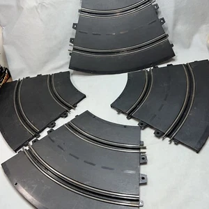VTG Rare 1960’s Eldon Slot Car Lot Of 4 Curved Race Track Pieces Hawthorne Toy - Picture 1 of 3