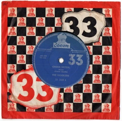THE RAMBLERS 45 Whipped Cream / Taste Of Honey Chile Instro Beat 7" BEATLES HEAR - Image 1 of 3
