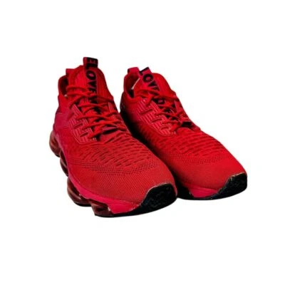 Tenis deportivos rojos fuera de línea zapatos para correr entrenamiento de rendimiento para hombre 7,5 talla 41 Foto 1 de 4