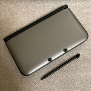 Nintendo 3DS LL Silver Console Only with Pen - No Box, Handheld Gaming System - Picture 1 of 6