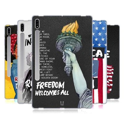 HEAD CASE DESIGNS CONTEMPORARY AMERICA SOFT GEL CASE FOR SAMSUNG TABLETS 1 - Image 1 of 4