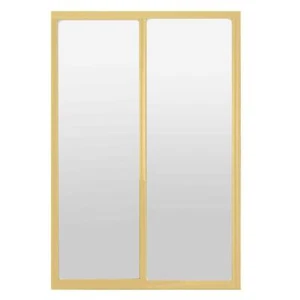 Contractors Wardrobe Sliding Closet Door 60" x 81" Mystique Glass Bright Gold - Picture 1 of 8