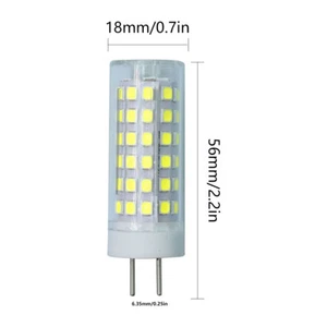 GY6.35 GX6.35 G6.35 Led Bulb 6W 78-2835 SMD Lamp AC/DC 12V Ceramics Light  - Picture 1 of 6