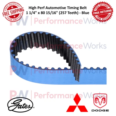 Gates RPM Timing Belt 257 Teeth For Dodge Stealth / Mitsubishi 3000GT, Diamante - Image 1 of 4