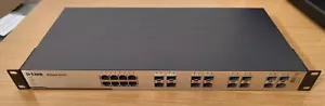 D-Link DGS-3100-24TG 24-Port Gigabit Switch 8x SFP 8x RJ45 - Picture 1 of 5