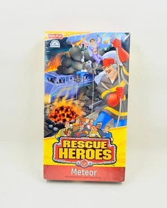 Fisher Price Rescue Heroes: Meteor VHS 1999 Factory Sealed - Imagen 1 de 7