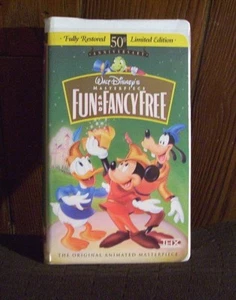 Disneys Fun and Fancy Free Mickey & the Beanstalk Bongo VHS - Picture 1 of 1