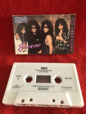 KISS Forever Cassette Single Forever/The Street Giveth And The Street Taketh - Image 1 of 2