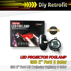 G38 2" Ford LED Projector Foglamp 3 Color - Picture 1 of 8