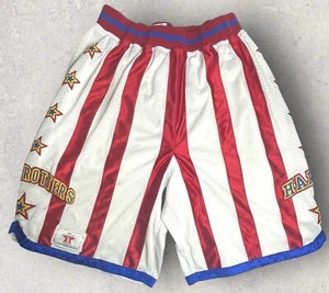 Vintage Harlem Globetrotters Basketball Shorts Herren rot gestreift Sterne Large - Bild 1 von 5