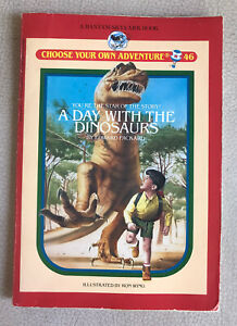 A DAY WITH THE DINOSAURS #46 Choose Your Own Adventure  pb 1988