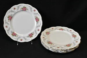 Royal Albert England Bone China Tranquillity Set of 6 Dinner Plates - Picture 1 of 8