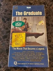 BRAND NEW The Gradate (VHS; 1987) Dustin Hoffman RARE Sealed OOP Watermarks - Picture 1 of 6