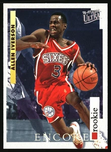1996-97 Fleer Ultra Allen Iverson Encore Rookie - Picture 1 of 2