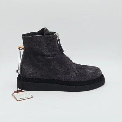 Damenschuhe MOMA Gr. 37 Stiefeletten Grau Anthrazit Gämse 280DA - Bild 1 von 4