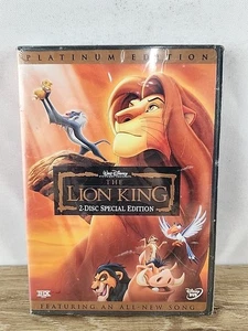 BRAND NEW! SEALED! Disney's The Lion King 2003 2-DVD Set, Platinum Edition - Picture 1 of 3