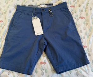 Cactus Man Ricky Singh Men's Power Stretch Blue Shorts Size 30 - Picture 1 of 9