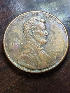 1999-D Lincoln Memorial Cent / Penny, Error: Chipped Die (Multiple) - Picture 1 of 2