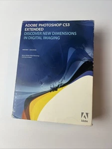 Adobe Photoshop CS3 Windows W/ Training Video DVD & Serial Number Key - Picture 1 of 7